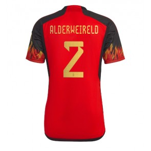 Belgien Toby Alderweireld #2 Hemmatröja VM 2022 Kortärmad